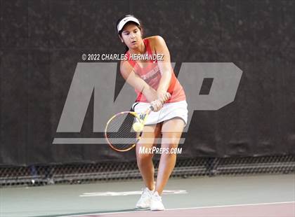 Thumbnail 1 in The Woodlands vs Memorial (UIL Class 6A Team Tennis Semifinal) photogallery.
