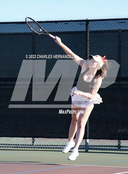 Thumbnail 1 in The Woodlands vs Memorial (UIL Class 6A Team Tennis Semifinal) photogallery.