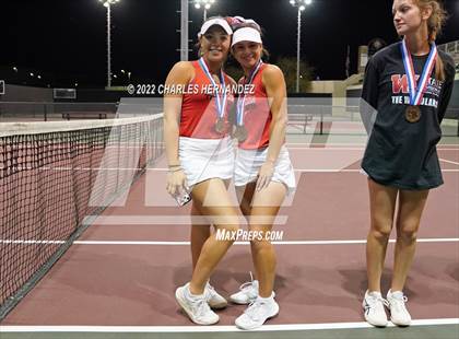 Thumbnail 1 in The Woodlands vs Memorial (UIL Class 6A Team Tennis Semifinal) photogallery.