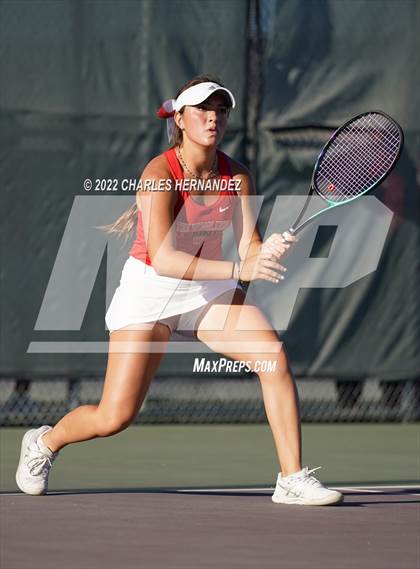 Thumbnail 1 in The Woodlands vs Memorial (UIL Class 6A Team Tennis Semifinal) photogallery.