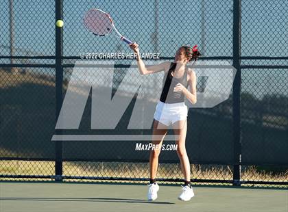 Thumbnail 1 in The Woodlands vs Memorial (UIL Class 6A Team Tennis Semifinal) photogallery.