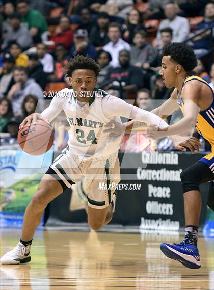 Thumbnail 1 in Grant vs. St. Mary's (CIF SJS D2 Final) photogallery.