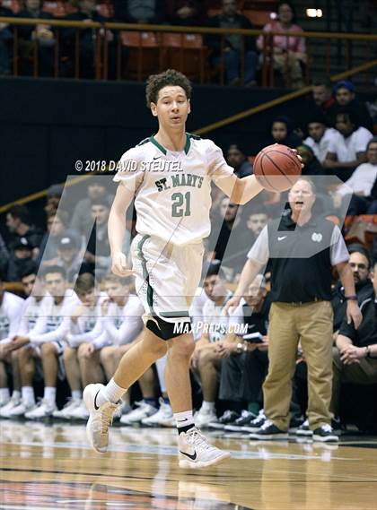 Thumbnail 2 in Grant vs. St. Mary's (CIF SJS D2 Final) photogallery.