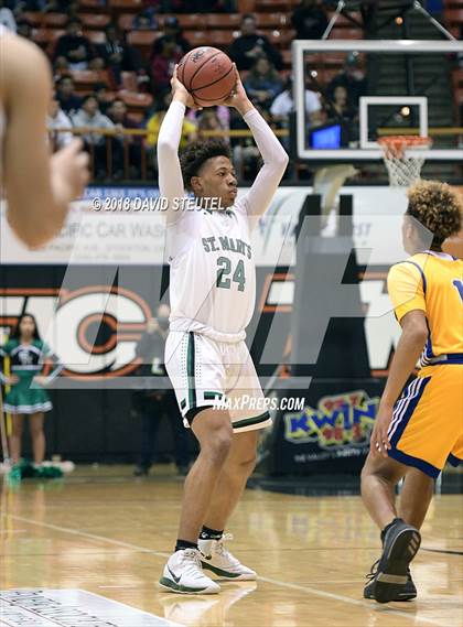 Thumbnail 3 in Grant vs. St. Mary's (CIF SJS D2 Final) photogallery.