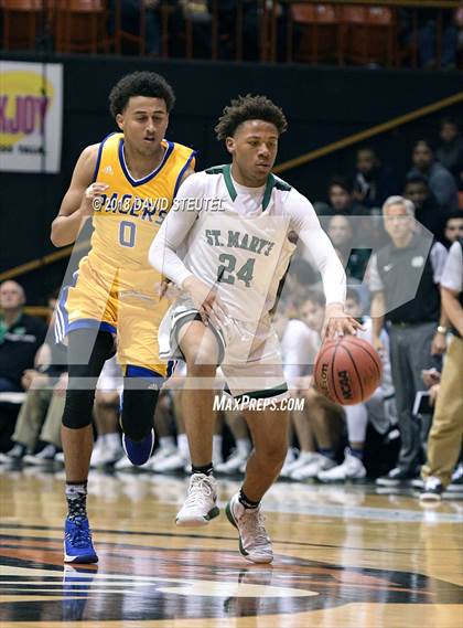 Thumbnail 3 in Grant vs. St. Mary's (CIF SJS D2 Final) photogallery.