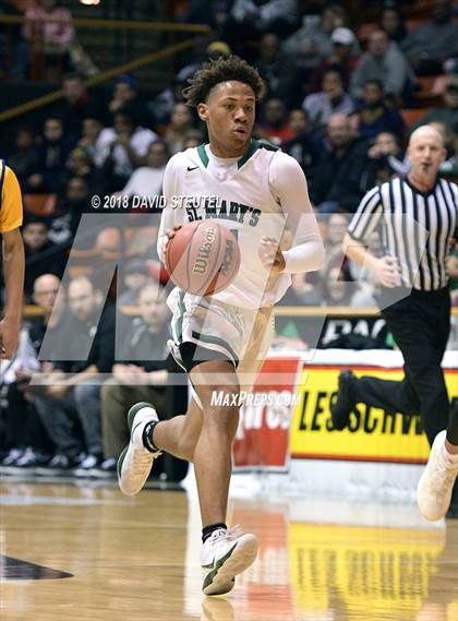 Thumbnail 2 in Grant vs. St. Mary's (CIF SJS D2 Final) photogallery.
