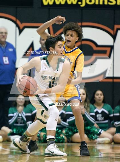 Thumbnail 2 in Grant vs. St. Mary's (CIF SJS D2 Final) photogallery.