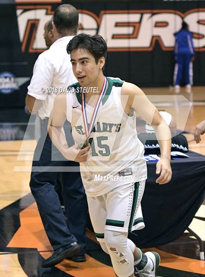 Thumbnail 2 in Grant vs. St. Mary's (CIF SJS D2 Final) photogallery.