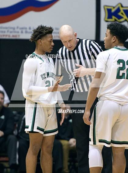 Thumbnail 2 in Grant vs. St. Mary's (CIF SJS D2 Final) photogallery.