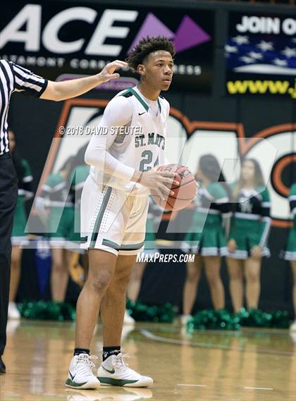 Thumbnail 2 in Grant vs. St. Mary's (CIF SJS D2 Final) photogallery.