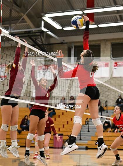 Thumbnail 3 in Cardinal Newman @ Foothill (CIF Division 3 Round 1) photogallery.
