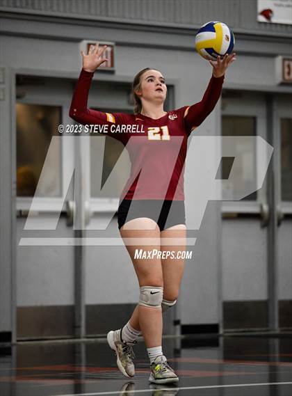 Thumbnail 1 in Cardinal Newman @ Foothill (CIF Division 3 Round 1) photogallery.