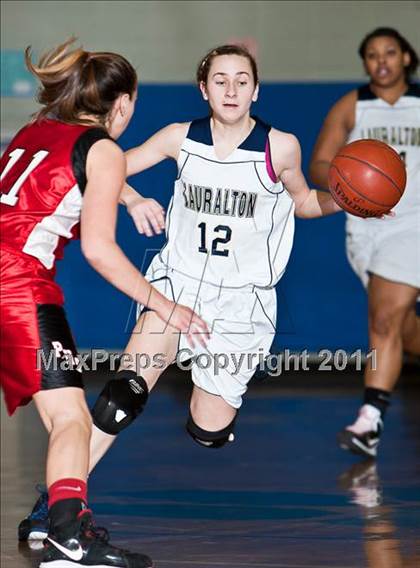 Thumbnail 3 in Lauralton Hall vs Pomperaug (SWC Semifinal) photogallery.