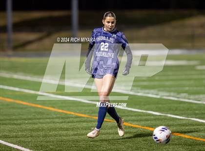Thumbnail 1 in Coe-Brown Academy vs. Hollis-Brookline (NHIAA D2 Semifinal) photogallery.