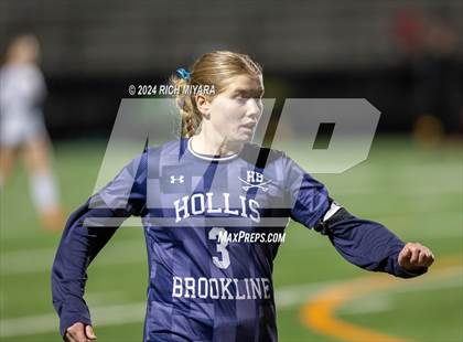 Thumbnail 3 in Coe-Brown Academy vs. Hollis-Brookline (NHIAA D2 Semifinal) photogallery.