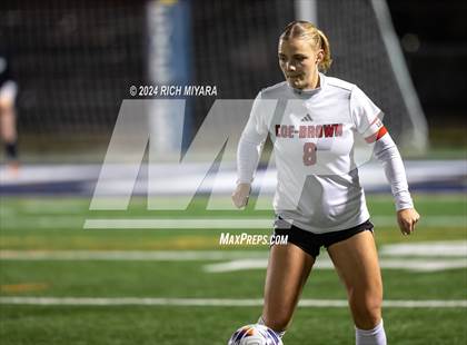 Thumbnail 2 in Coe-Brown Academy vs. Hollis-Brookline (NHIAA D2 Semifinal) photogallery.