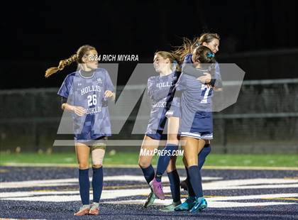Thumbnail 1 in Coe-Brown Academy vs. Hollis-Brookline (NHIAA D2 Semifinal) photogallery.
