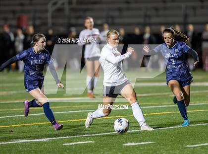 Thumbnail 2 in Coe-Brown Academy vs. Hollis-Brookline (NHIAA D2 Semifinal) photogallery.