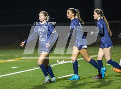 Thumbnail 2 in Coe-Brown Academy vs. Hollis-Brookline (NHIAA D2 Semifinal) photogallery.