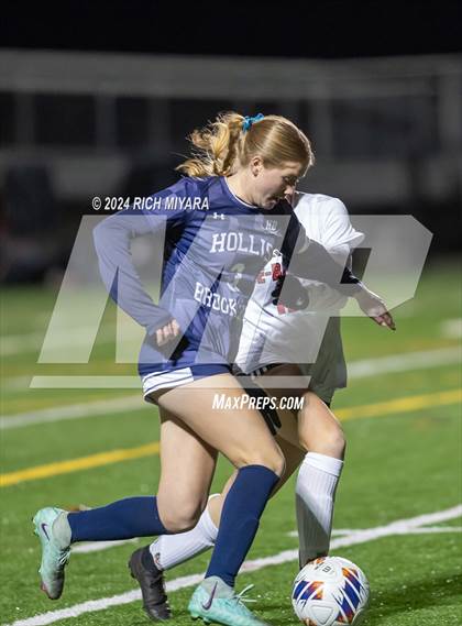 Thumbnail 3 in Coe-Brown Academy vs. Hollis-Brookline (NHIAA D2 Semifinal) photogallery.