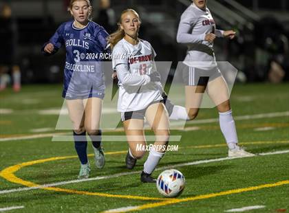 Thumbnail 1 in Coe-Brown Academy vs. Hollis-Brookline (NHIAA D2 Semifinal) photogallery.