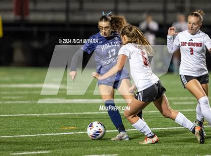 Thumbnail 1 in Coe-Brown Academy vs. Hollis-Brookline (NHIAA D2 Semifinal) photogallery.