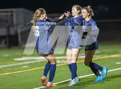 Thumbnail 3 in Coe-Brown Academy vs. Hollis-Brookline (NHIAA D2 Semifinal) photogallery.