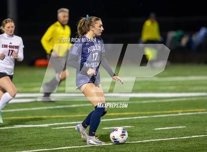 Thumbnail 3 in Coe-Brown Academy vs. Hollis-Brookline (NHIAA D2 Semifinal) photogallery.