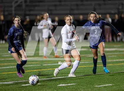 Thumbnail 2 in Coe-Brown Academy vs. Hollis-Brookline (NHIAA D2 Semifinal) photogallery.