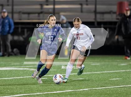 Thumbnail 1 in Coe-Brown Academy vs. Hollis-Brookline (NHIAA D2 Semifinal) photogallery.