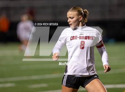 Thumbnail 2 in Coe-Brown Academy vs. Hollis-Brookline (NHIAA D2 Semifinal) photogallery.