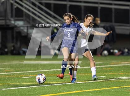 Thumbnail 1 in Coe-Brown Academy vs. Hollis-Brookline (NHIAA D2 Semifinal) photogallery.