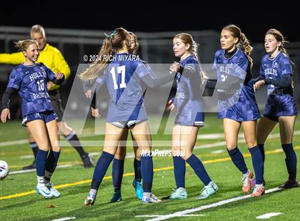 Thumbnail 1 in Coe-Brown Academy vs. Hollis-Brookline (NHIAA D2 Semifinal) photogallery.