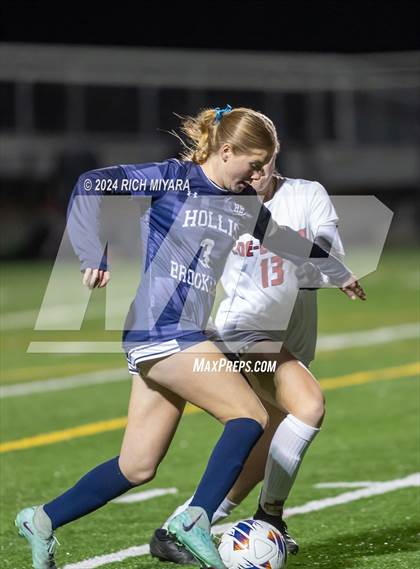 Thumbnail 2 in Coe-Brown Academy vs. Hollis-Brookline (NHIAA D2 Semifinal) photogallery.