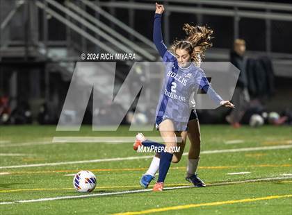 Thumbnail 2 in Coe-Brown Academy vs. Hollis-Brookline (NHIAA D2 Semifinal) photogallery.