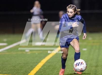 Thumbnail 2 in Coe-Brown Academy vs. Hollis-Brookline (NHIAA D2 Semifinal) photogallery.