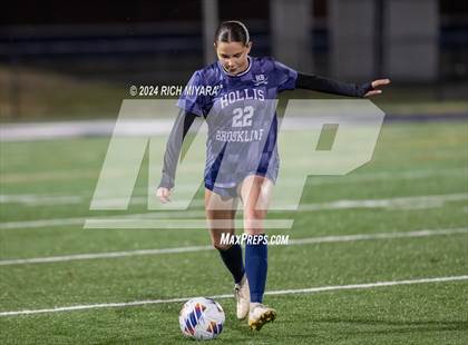 Thumbnail 2 in Coe-Brown Academy vs. Hollis-Brookline (NHIAA D2 Semifinal) photogallery.