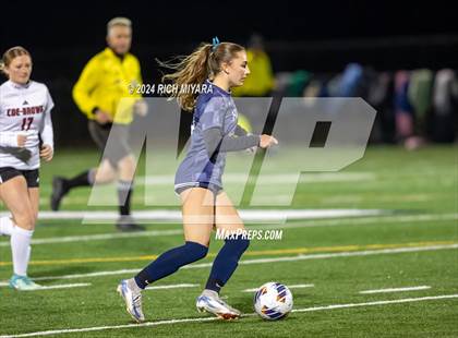 Thumbnail 1 in Coe-Brown Academy vs. Hollis-Brookline (NHIAA D2 Semifinal) photogallery.