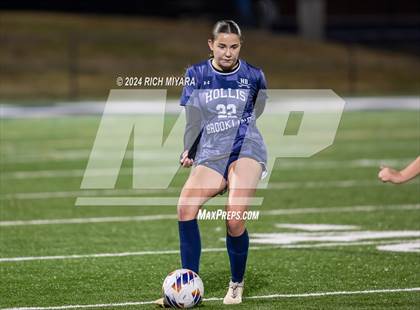Thumbnail 1 in Coe-Brown Academy vs. Hollis-Brookline (NHIAA D2 Semifinal) photogallery.