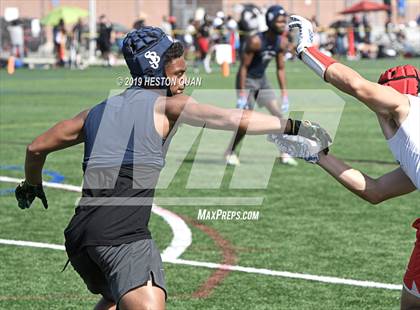 Thumbnail 3 in St. John Bosco vs Buchanan (Battle at the Beach 7x7) photogallery.