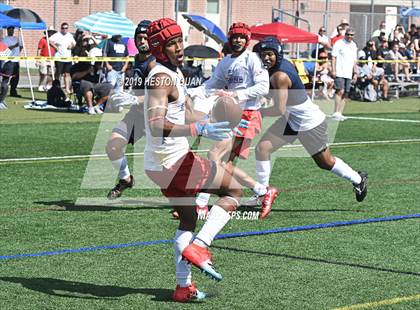 Thumbnail 2 in St. John Bosco vs Buchanan (Battle at the Beach 7x7) photogallery.