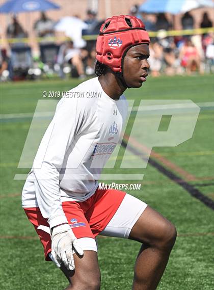 Thumbnail 1 in St. John Bosco vs Buchanan (Battle at the Beach 7x7) photogallery.