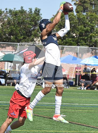 Thumbnail 2 in St. John Bosco vs Buchanan (Battle at the Beach 7x7) photogallery.