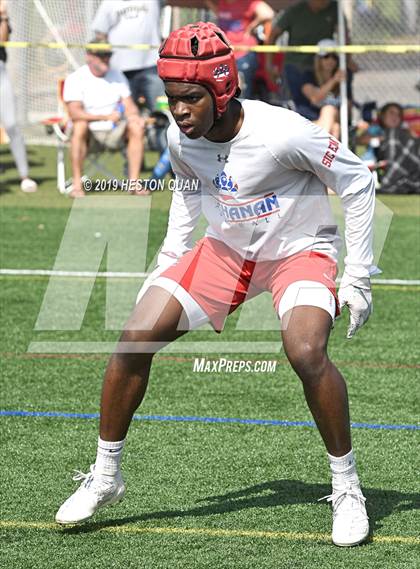Thumbnail 2 in St. John Bosco vs Buchanan (Battle at the Beach 7x7) photogallery.