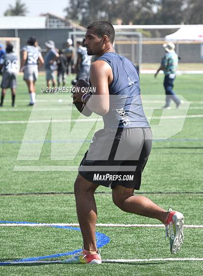 Thumbnail 2 in St. John Bosco vs Buchanan (Battle at the Beach 7x7) photogallery.