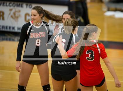 Thumbnail 1 in Romeo @ Waterford Kettering (MHSAA District Playoff) photogallery.