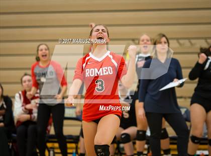 Thumbnail 3 in Romeo @ Waterford Kettering (MHSAA District Playoff) photogallery.