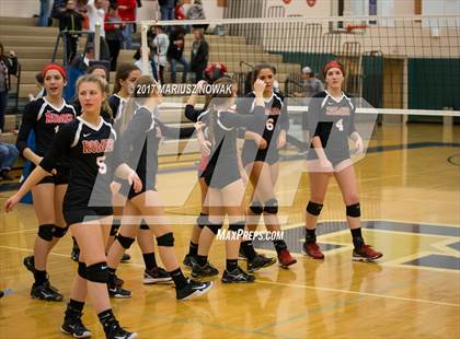 Thumbnail 1 in Romeo @ Waterford Kettering (MHSAA District Playoff) photogallery.