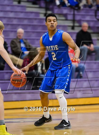 Thumbnail 2 in Wasatch vs. Dixie (Riverton Holiday Tournament) photogallery.