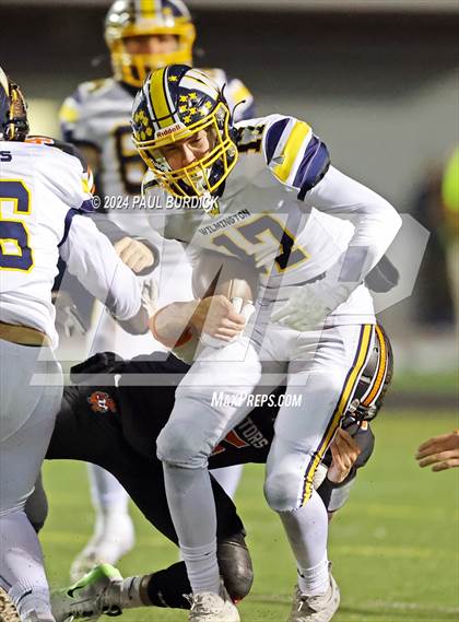Thumbnail 2 in Wilmington @ Port Allegany (PIAA 1A Quarterfinal) photogallery.